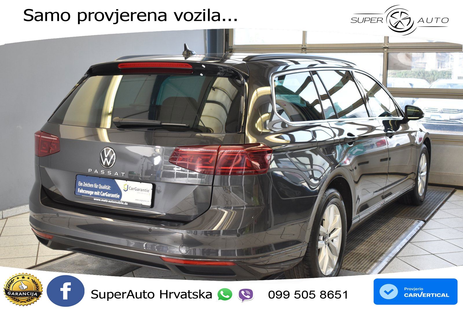 Volkswagen Passat Variant 2.0 TDI (150 KS) DSG Business MATRIX+GR SJED+KAM