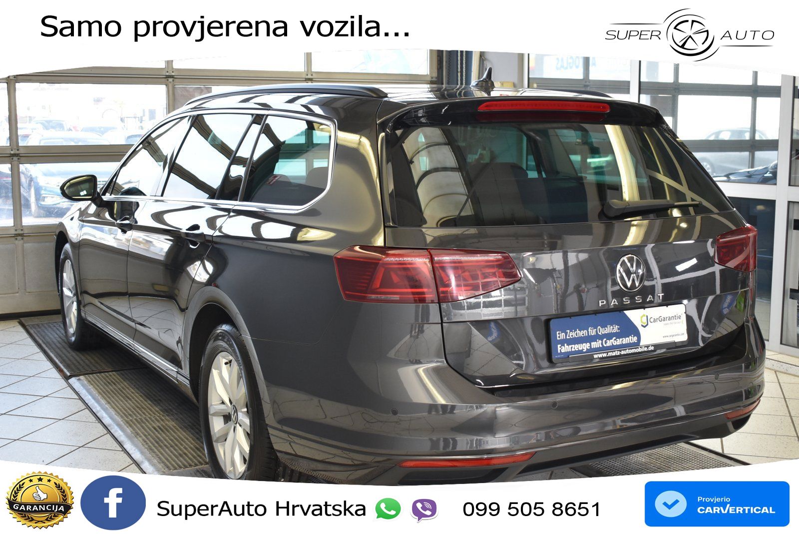 Volkswagen Passat Variant 2.0 TDI (150 KS) DSG Business MATRIX+GR SJED+KAM
