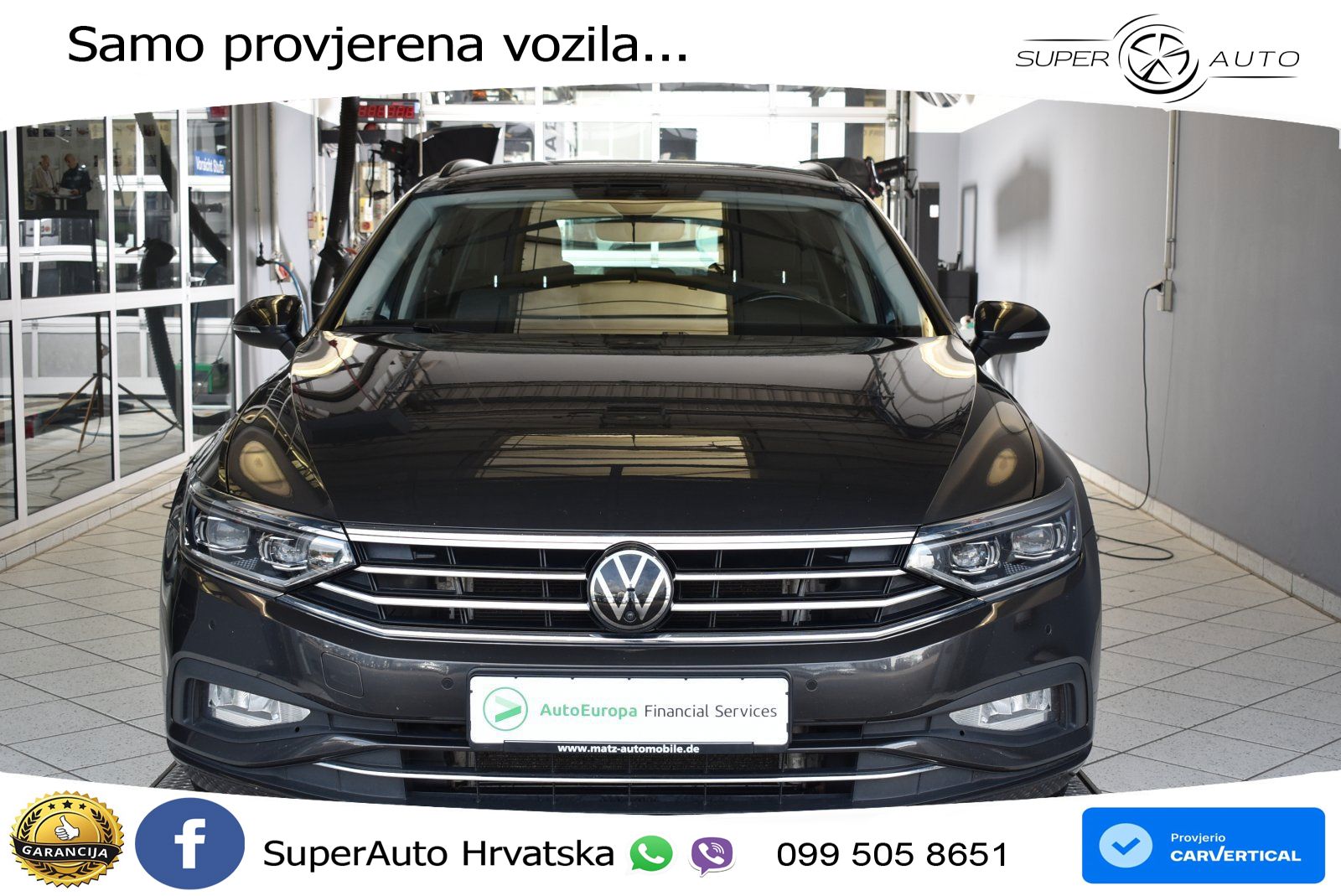 Volkswagen Passat Variant 2.0 TDI (150 KS) DSG Business MATRIX+GR SJED+KAM