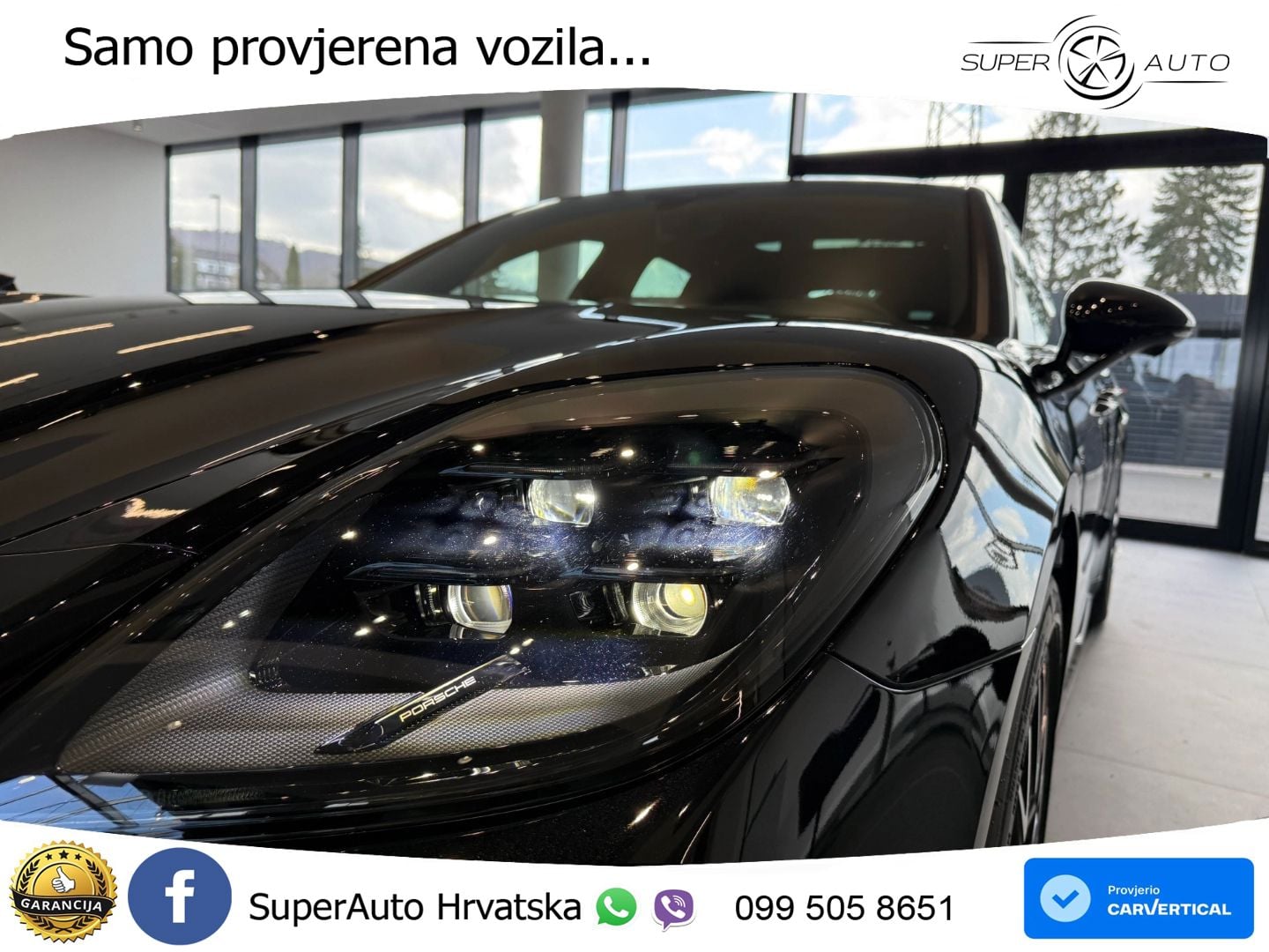 Porsche Panamera 4 2.9 V6 (470 KS) E-Hybrid PDK ACC+HEAD+4xGR SJED+360+PANO