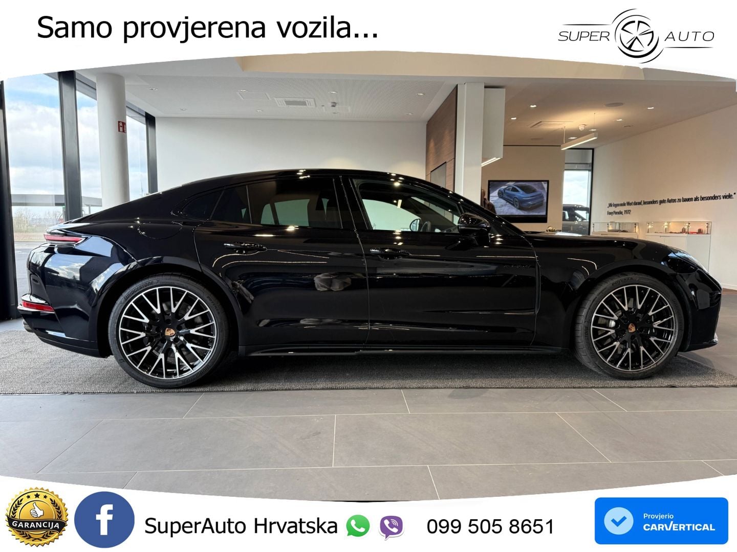 Porsche Panamera 4 2.9 V6 (470 KS) E-Hybrid PDK ACC+HEAD+4xGR SJED+360+PANO