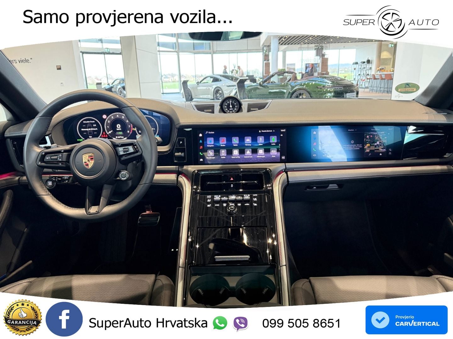 Porsche Panamera 4 2.9 V6 (470 KS) E-Hybrid PDK ACC+HEAD+4xGR SJED+360+PANO