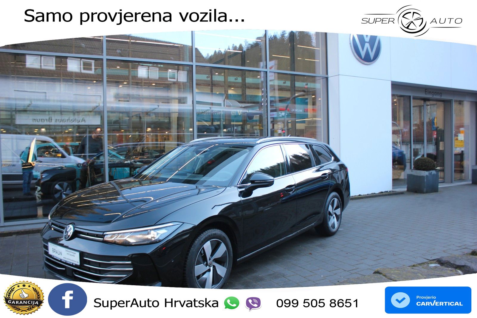 Volkswagen Passat Variant 1.5 eTSI (150 KS) DSG Business LED+GR SJED+ACC