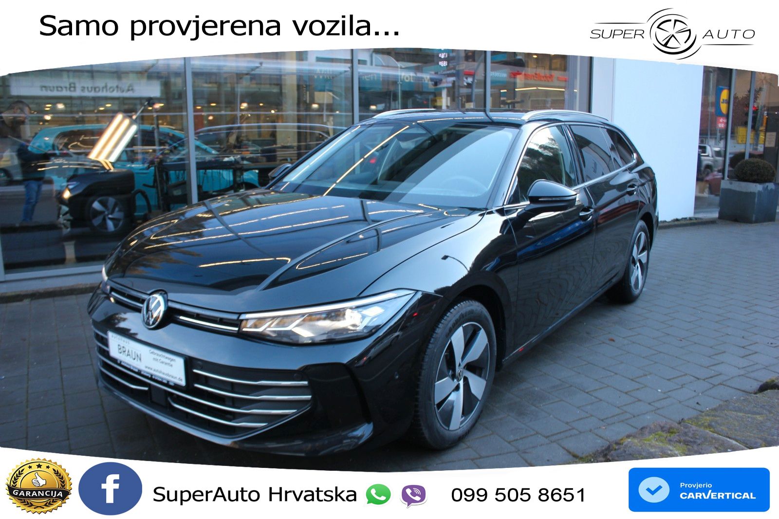 Volkswagen Passat Variant 1.5 eTSI (150 KS) DSG Business LED+GR SJED+ACC