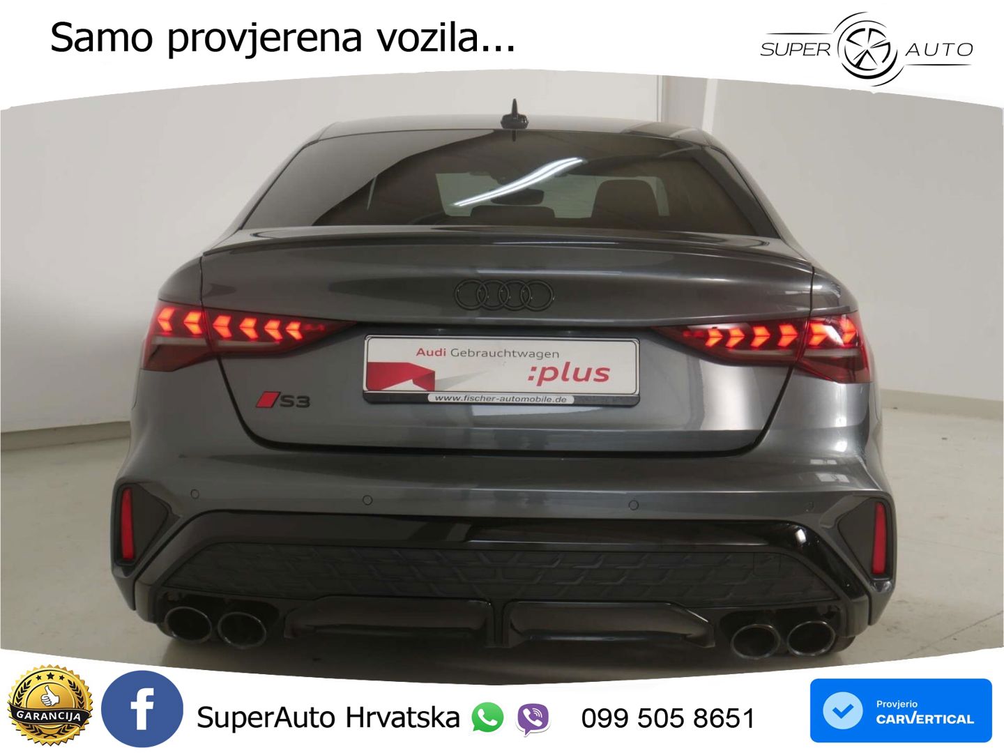 Audi S3 Limuzina 2.0 TFSI (333 KS) quattro S tronic