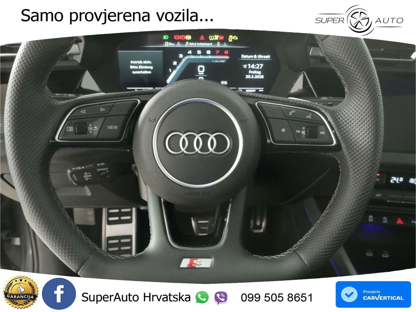 Audi S3 Limuzina 2.0 TFSI (333 KS) quattro S tronic