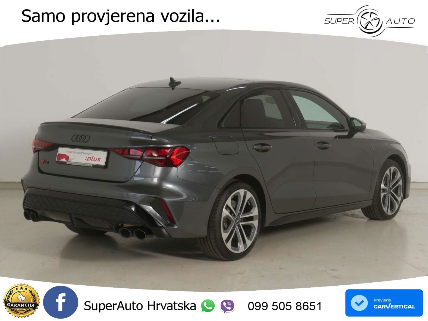 Audi S3 Limuzina 2.0 TFSI (333 KS) quattro S tronic