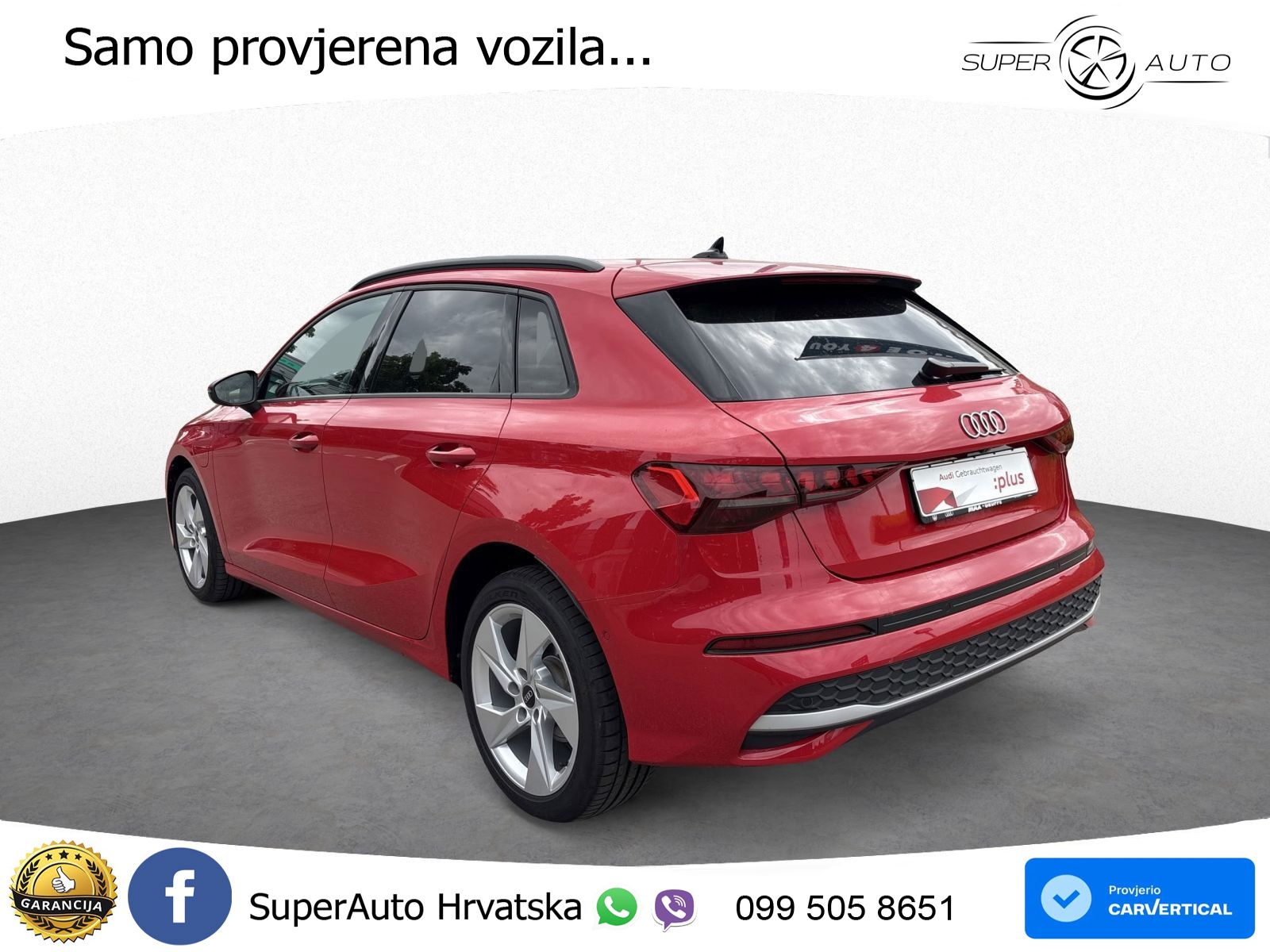 Audi A3 Sportback 40 TFSI e (204 KS) Plug-in Hybrid S tronic advanced LED+GR SJED+ACC