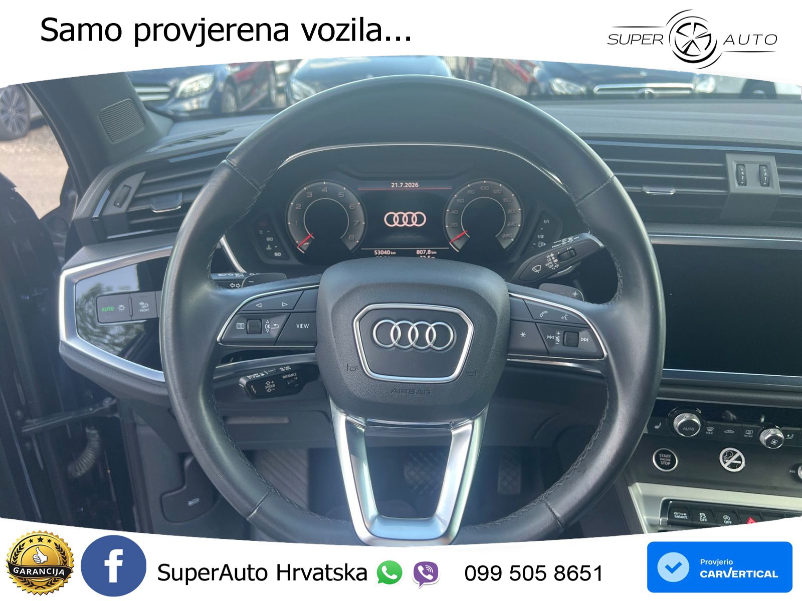 Audi Q3 35 TFSI (150 KS) S tronic S line LED+GR SJED+ACC
