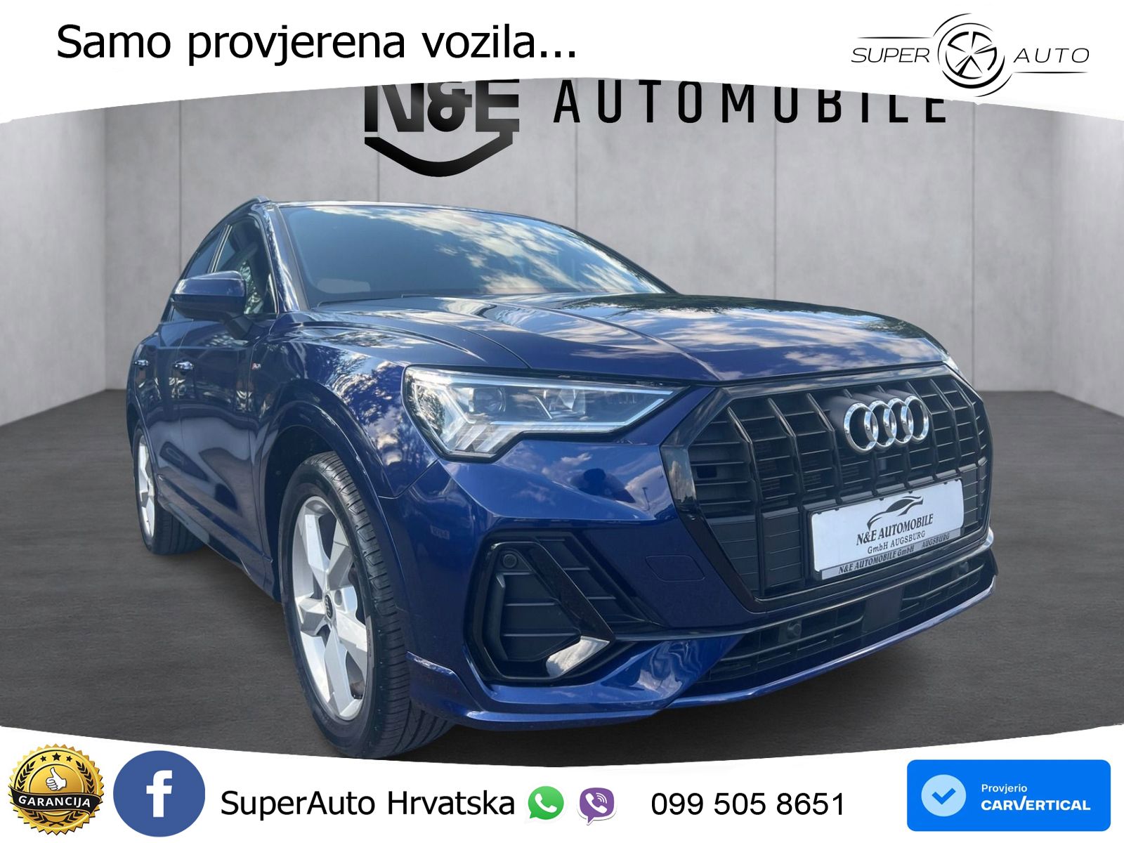 Audi Q3 35 TFSI (150 KS) S tronic S line LED+GR SJED+ACC