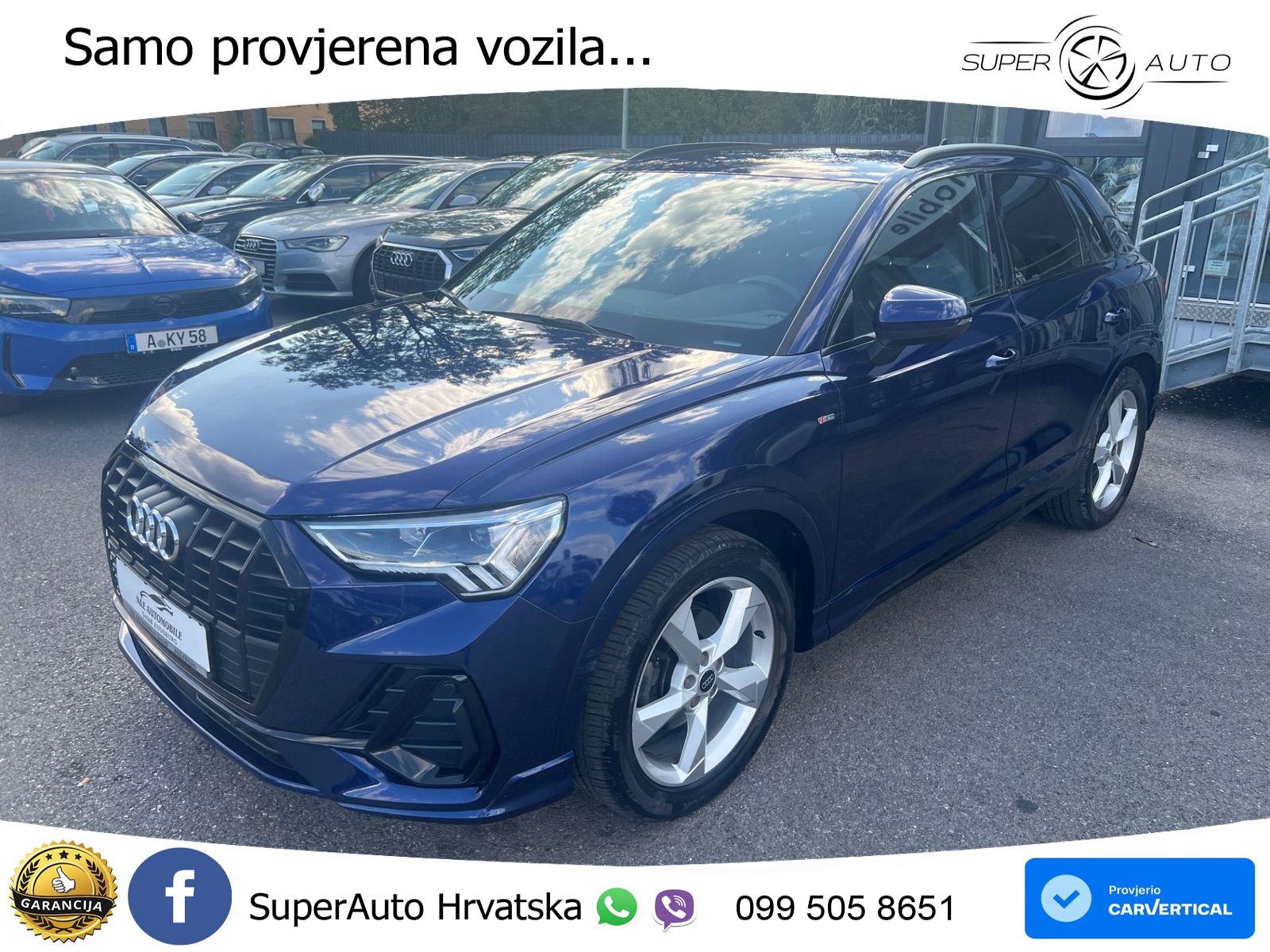 Audi Q3 35 TFSI (150 KS) S tronic S line LED+GR SJED+ACC