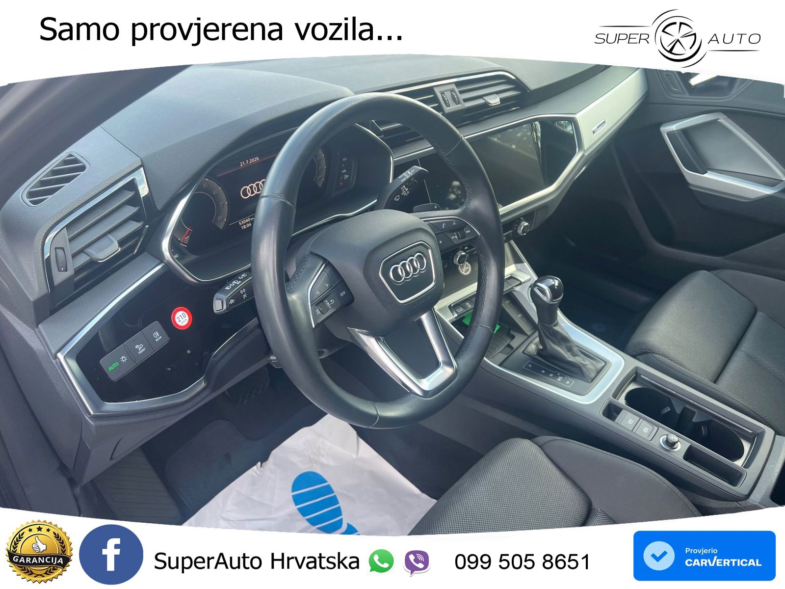 Audi Q3 35 TFSI (150 KS) S tronic S line LED+GR SJED+ACC