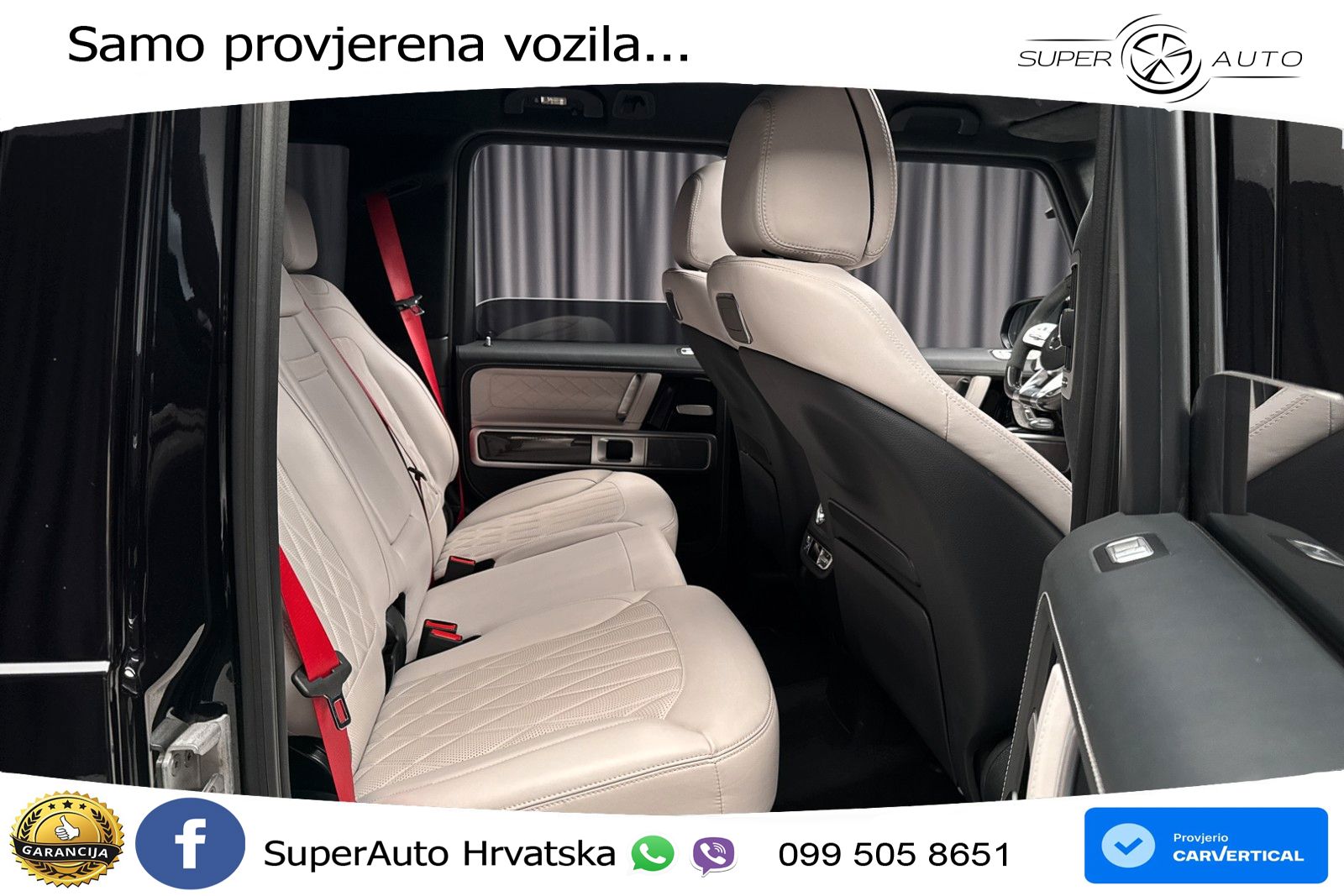Mercedes AMG G 63 Long V8 (585 KS) 4MATIC 9G-TRONIC AMG SPEEDSHIFT TCT Manufaktur ACC+HEAD+4xGR SJED+360+PANO