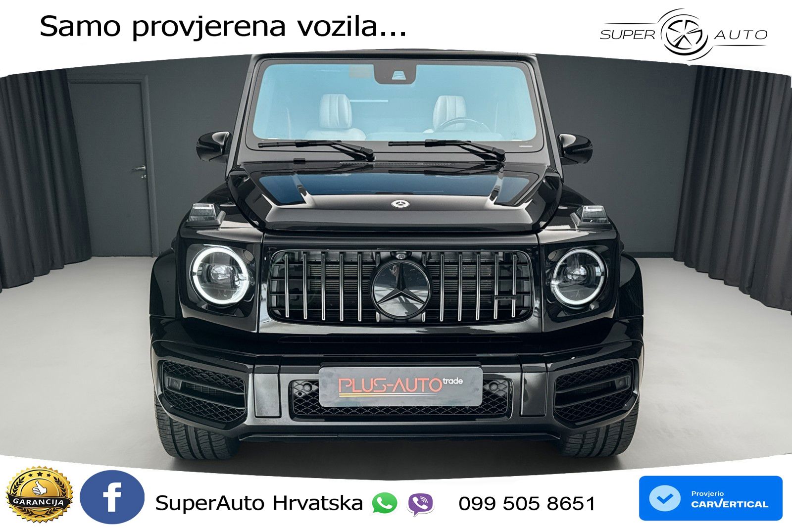 Mercedes AMG G 63 Long V8 (585 KS) 4MATIC 9G-TRONIC AMG SPEEDSHIFT TCT Manufaktur ACC+HEAD+4xGR SJED+360+PANO