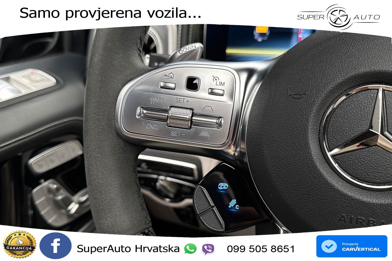 Mercedes AMG G 63 Long V8 (585 KS) 4MATIC 9G-TRONIC AMG SPEEDSHIFT TCT Manufaktur ACC+HEAD+4xGR SJED+360+PANO