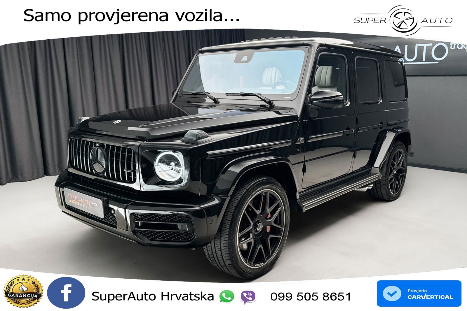 Mercedes AMG G 63 Long V8 (585 KS) 4MATIC 9G-TRONIC AMG SPEEDSHIFT TCT Manufaktur ACC+HEAD+4xGR SJED+360+PANO