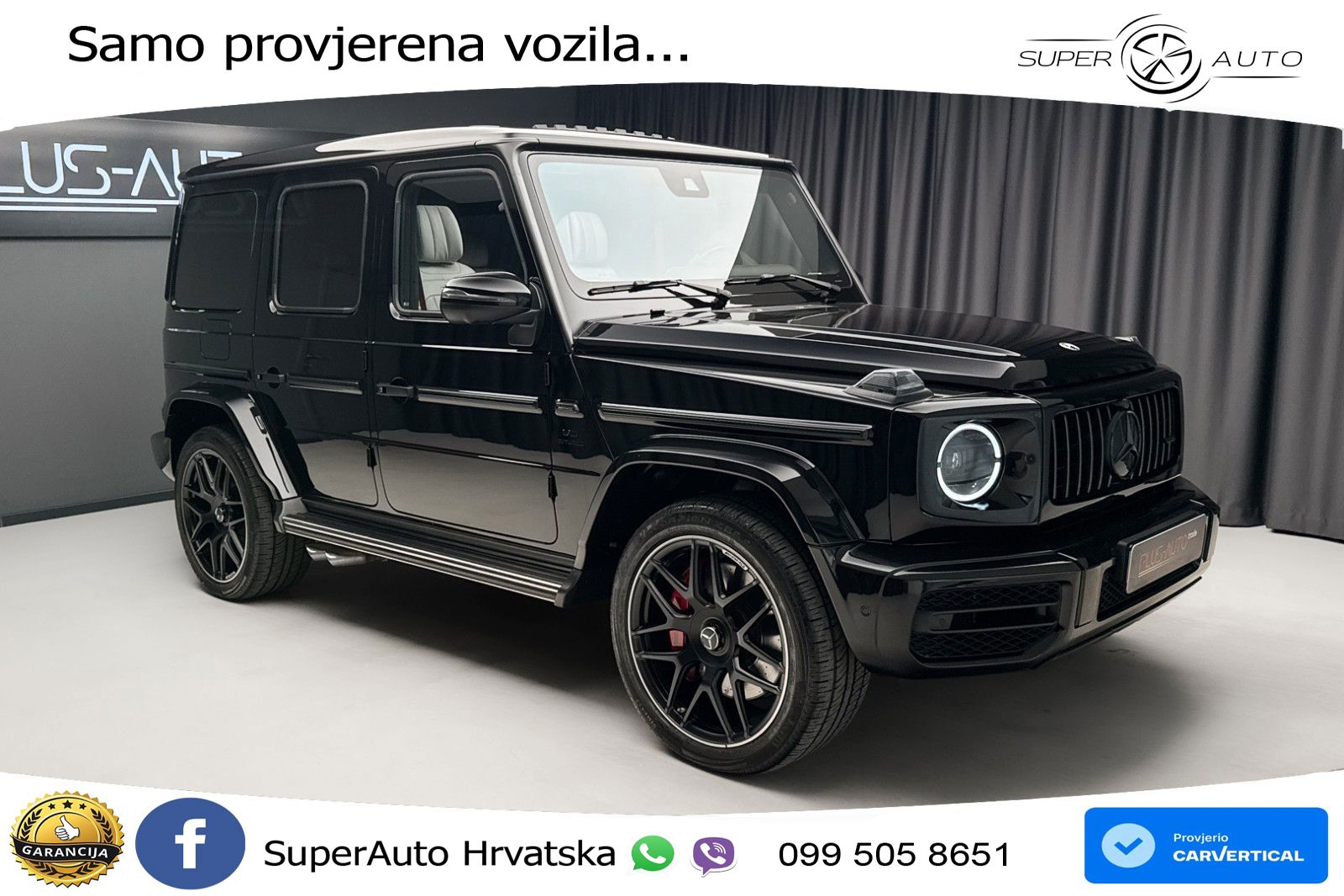 Mercedes AMG G 63 Long V8 (585 KS) 4MATIC 9G-TRONIC AMG SPEEDSHIFT TCT Manufaktur ACC+HEAD+4xGR SJED+360+PANO