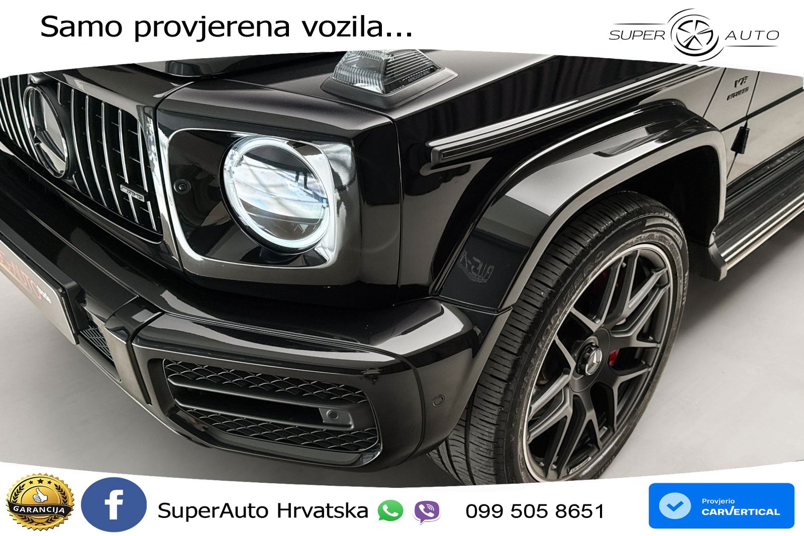 Mercedes AMG G 63 Long V8 (585 KS) 4MATIC 9G-TRONIC AMG SPEEDSHIFT TCT Manufaktur ACC+HEAD+4xGR SJED+360+PANO