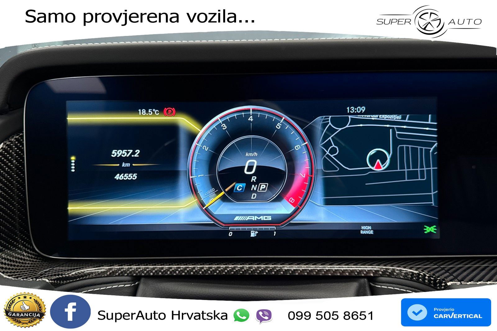 Mercedes AMG G 63 Long V8 (585 KS) 4MATIC 9G-TRONIC AMG SPEEDSHIFT TCT Manufaktur ACC+HEAD+4xGR SJED+360+PANO
