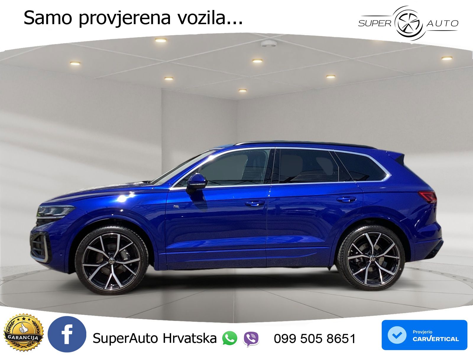 Volkswagen Touareg 3.0 V6 TDI (286 KS) 4MOTION Tiptronic ZRAČNI+ACC+GR SJED+KAM+PANO