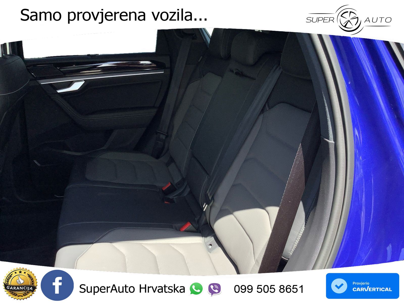 Volkswagen Touareg 3.0 V6 TDI (286 KS) 4MOTION Tiptronic ZRAČNI+ACC+GR SJED+KAM+PANO