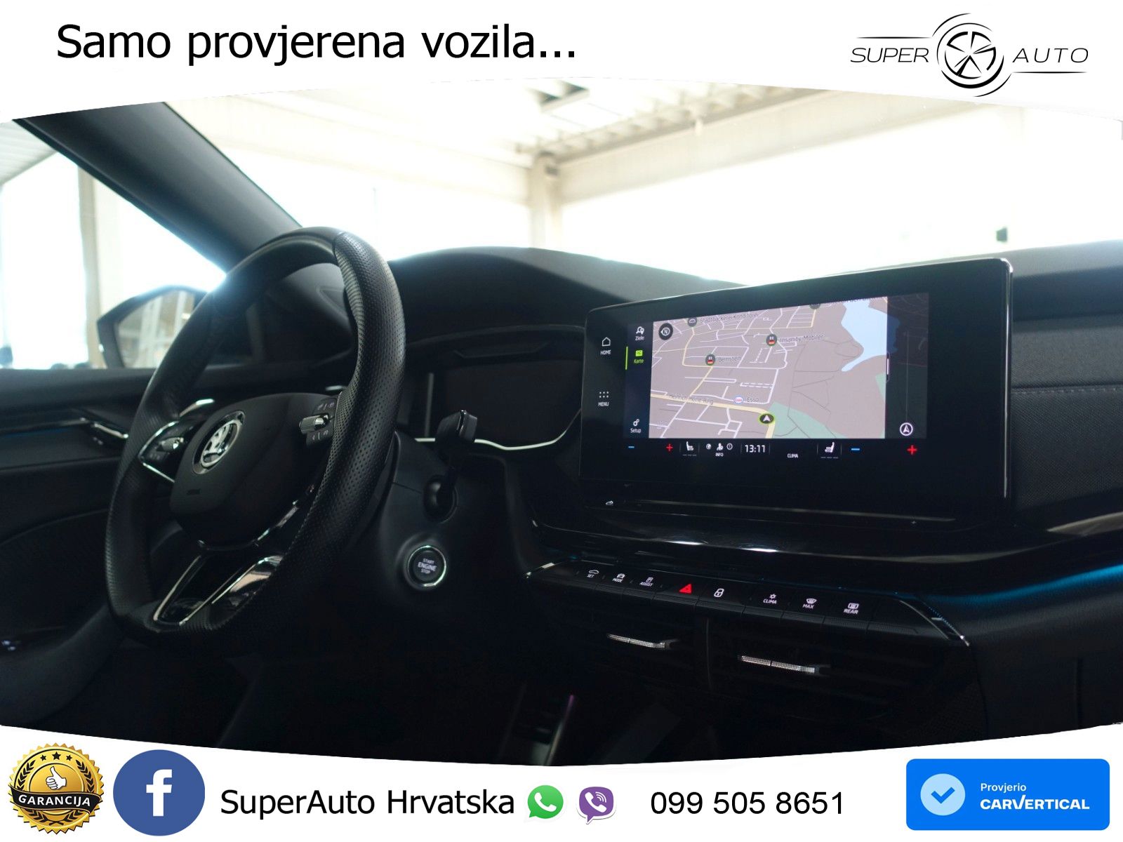 Škoda Octavia Combi 2.0 TDI (150 KS) DSG SportLine LED+GR SJED+ACC