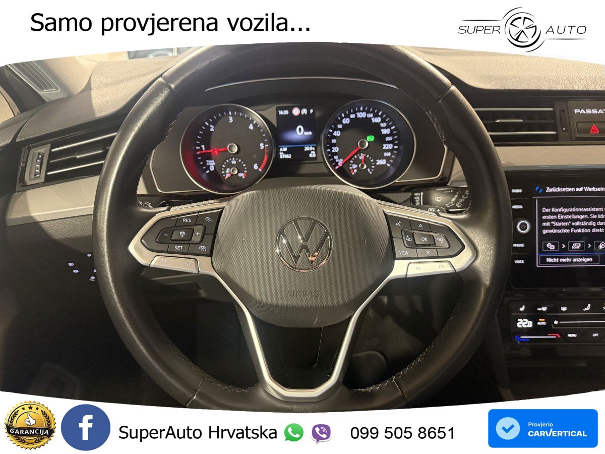 Volkswagen Passat Variant 2.0 TDI (150 KS) DSG Business LED+GR SJED+ACC