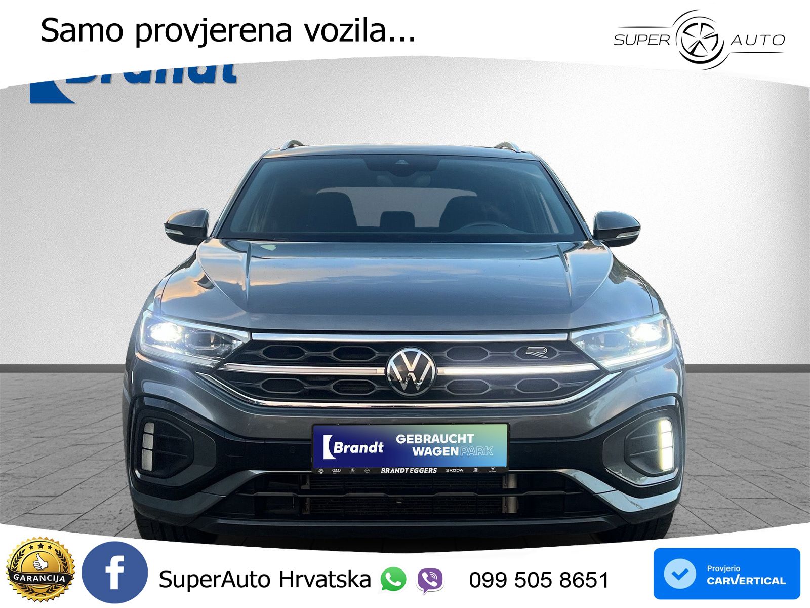 Volkswagen T-Roc 1.5 TSI (150 KS) DSG R-Line LED+GR SJED+ACC