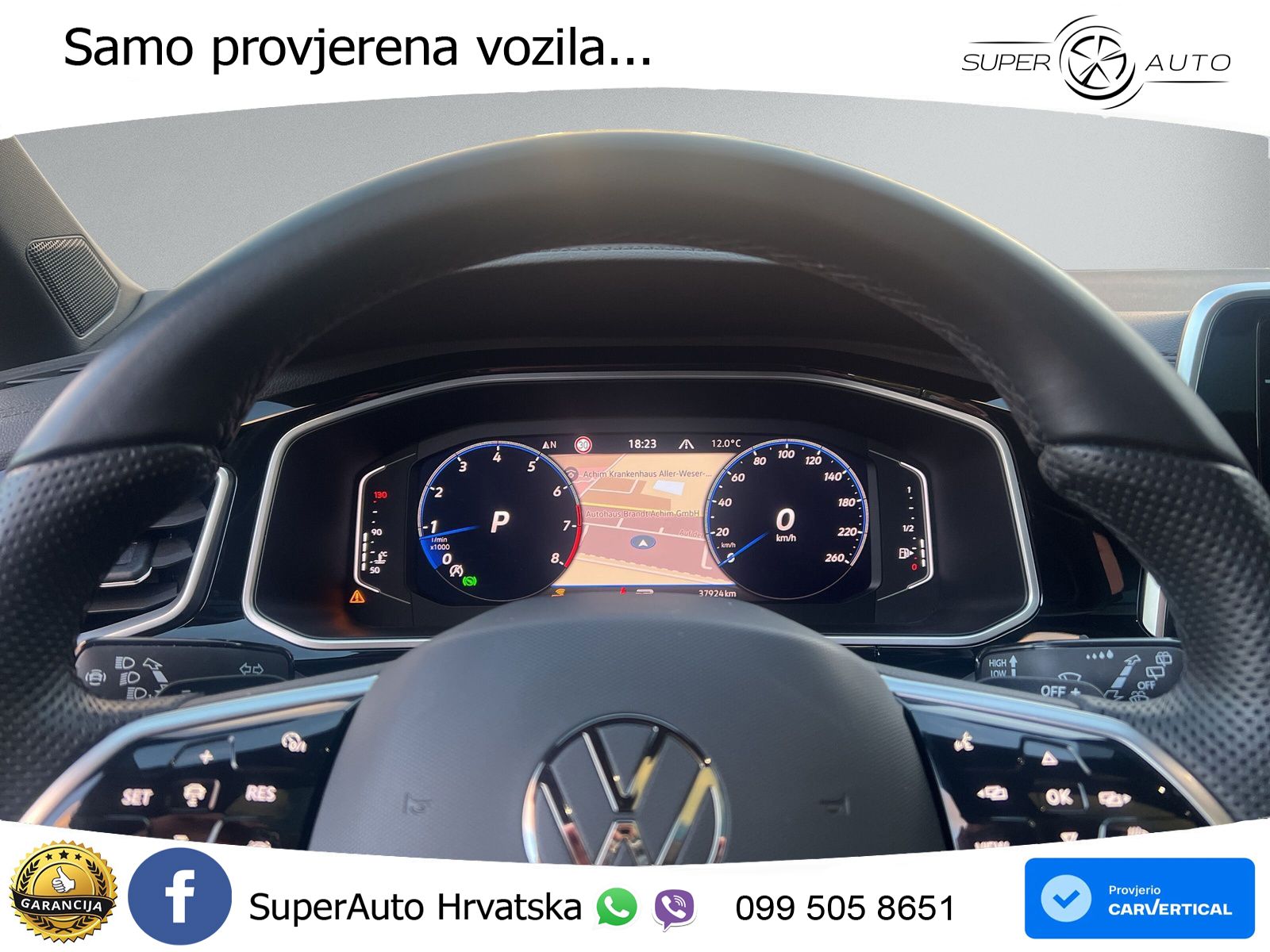 Volkswagen T-Roc 1.5 TSI (150 KS) DSG R-Line LED+GR SJED+ACC