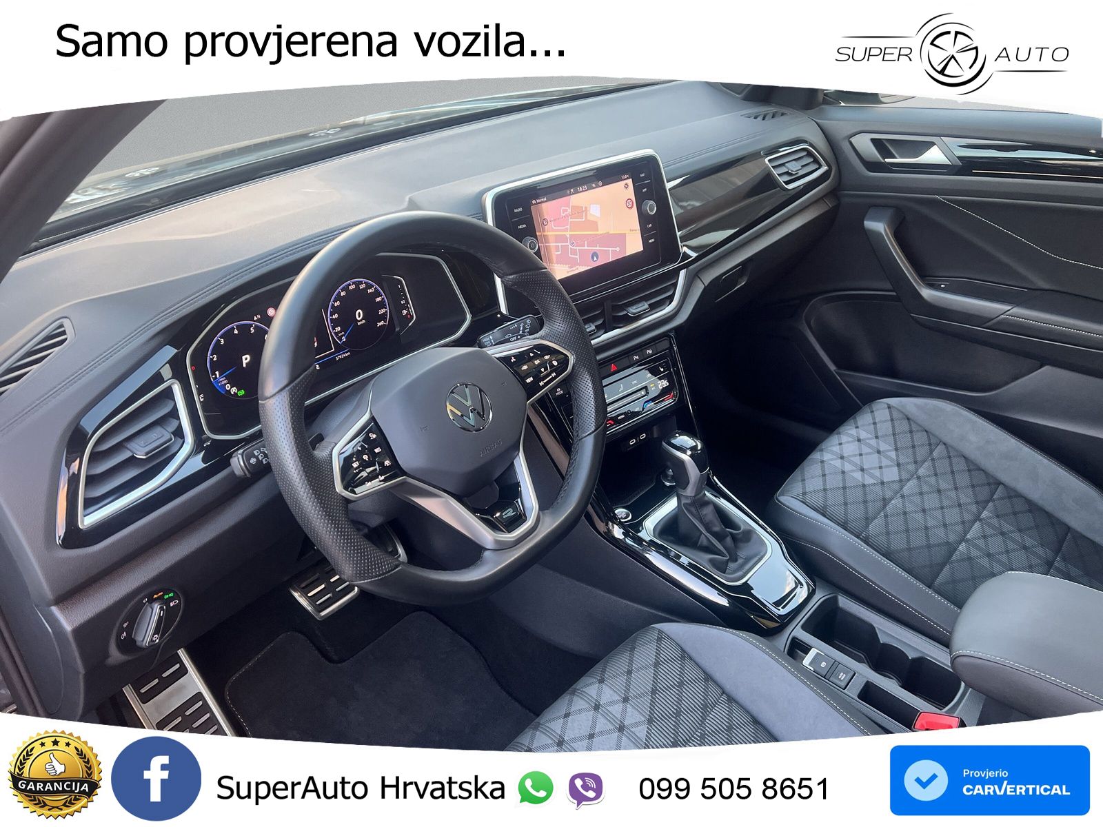 Volkswagen T-Roc 1.5 TSI (150 KS) DSG R-Line LED+GR SJED+ACC