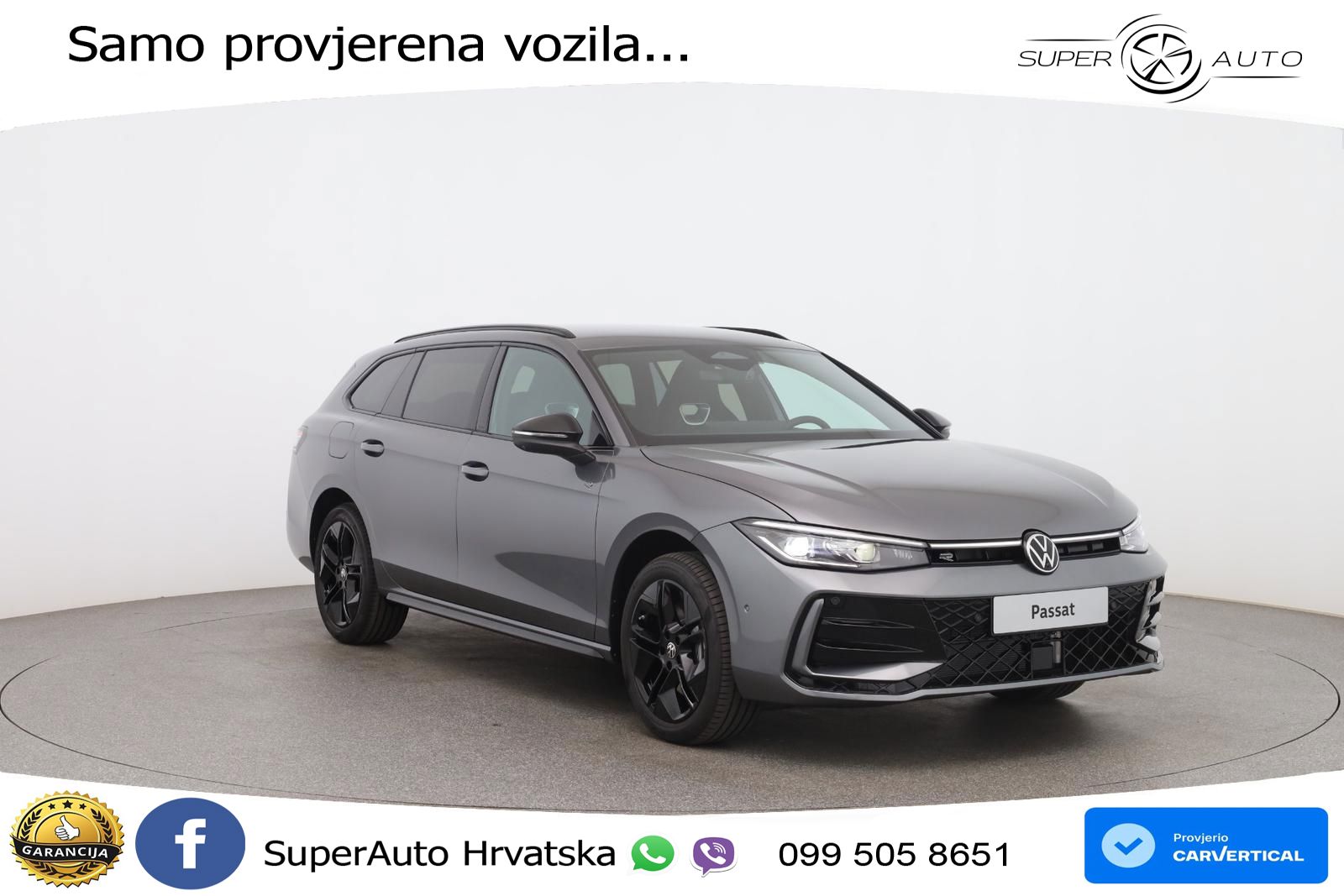 Volkswagen Passat Variant 1.5 TSI (204 KS) eHybrid DSG R-Line MATRIX+GR SJED+KAM