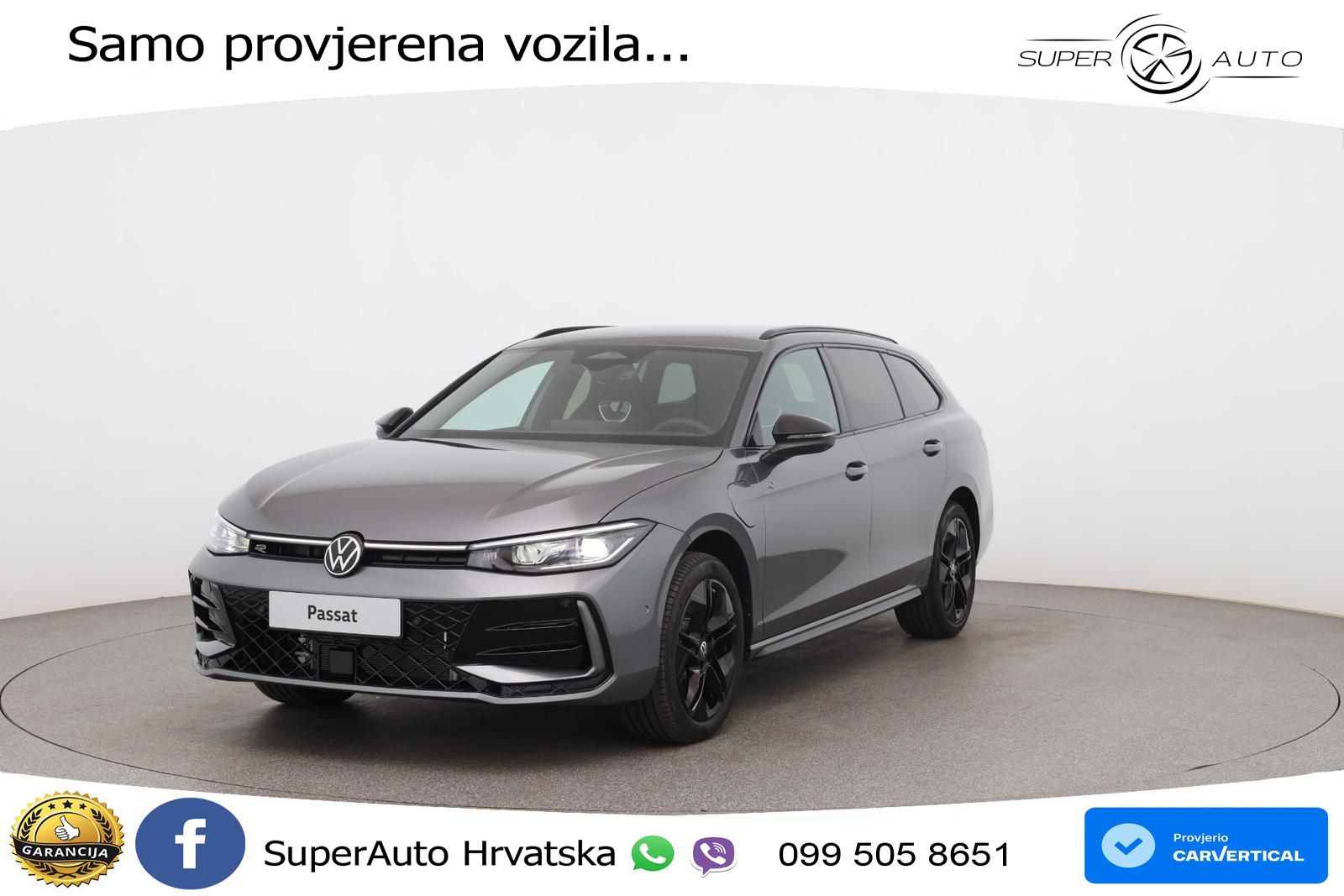 Volkswagen Passat Variant 1.5 TSI (204 KS) eHybrid DSG R-Line MATRIX+GR SJED+KAM