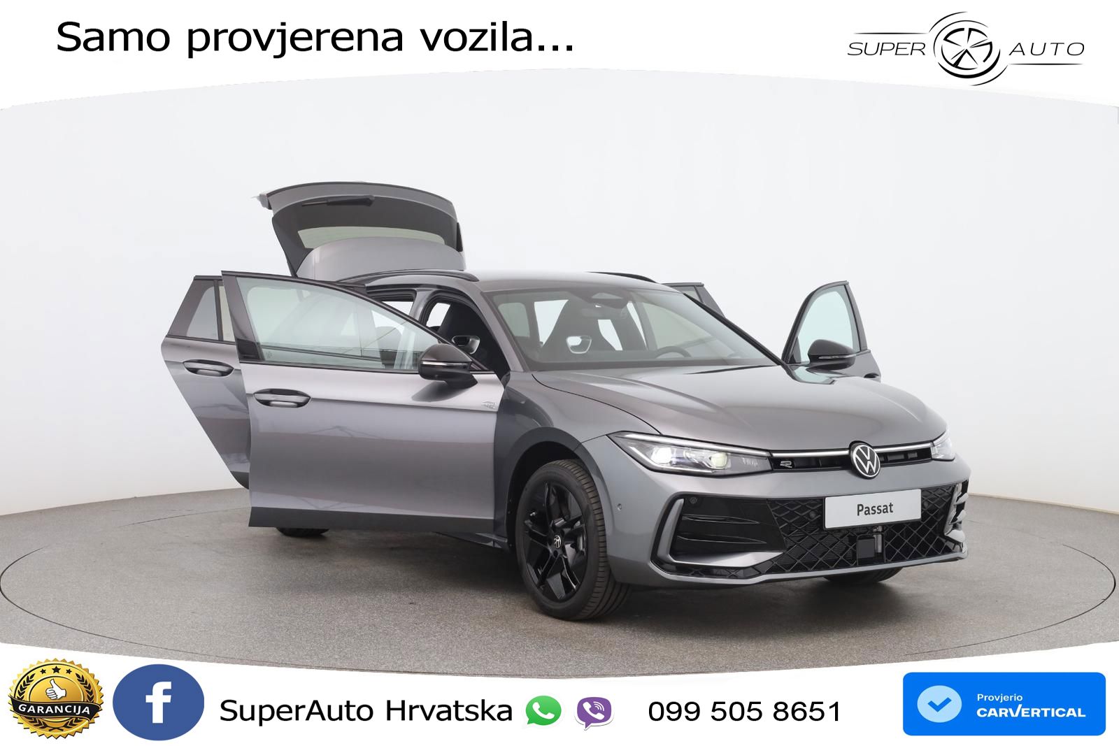 Volkswagen Passat Variant 1.5 TSI (204 KS) eHybrid DSG R-Line MATRIX+GR SJED+KAM