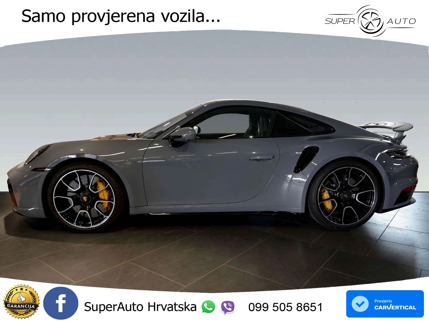Porsche 911 Turbo S 3.8 (650 KS) PDK LED+GR SJED+ACC