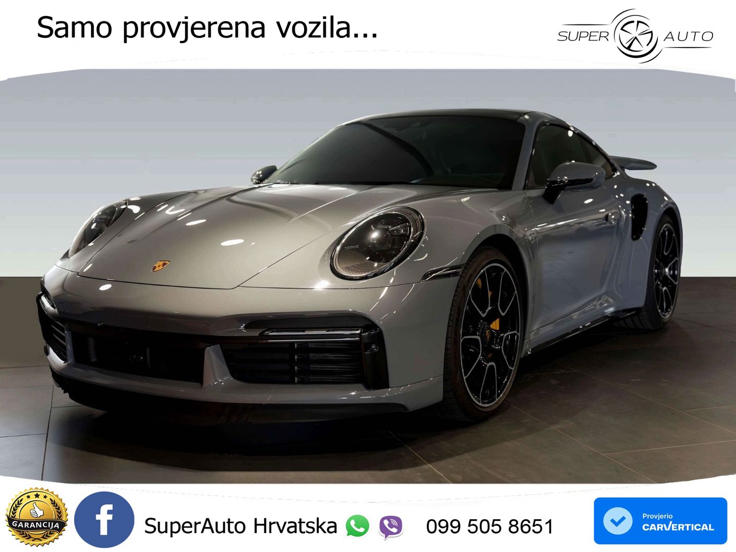 Porsche 911 Turbo S 3.8 (650 KS) PDK LED+GR SJED+ACC