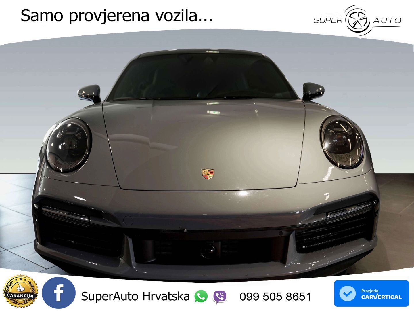 Porsche 911 Turbo S 3.8 (650 KS) PDK LED+GR SJED+ACC