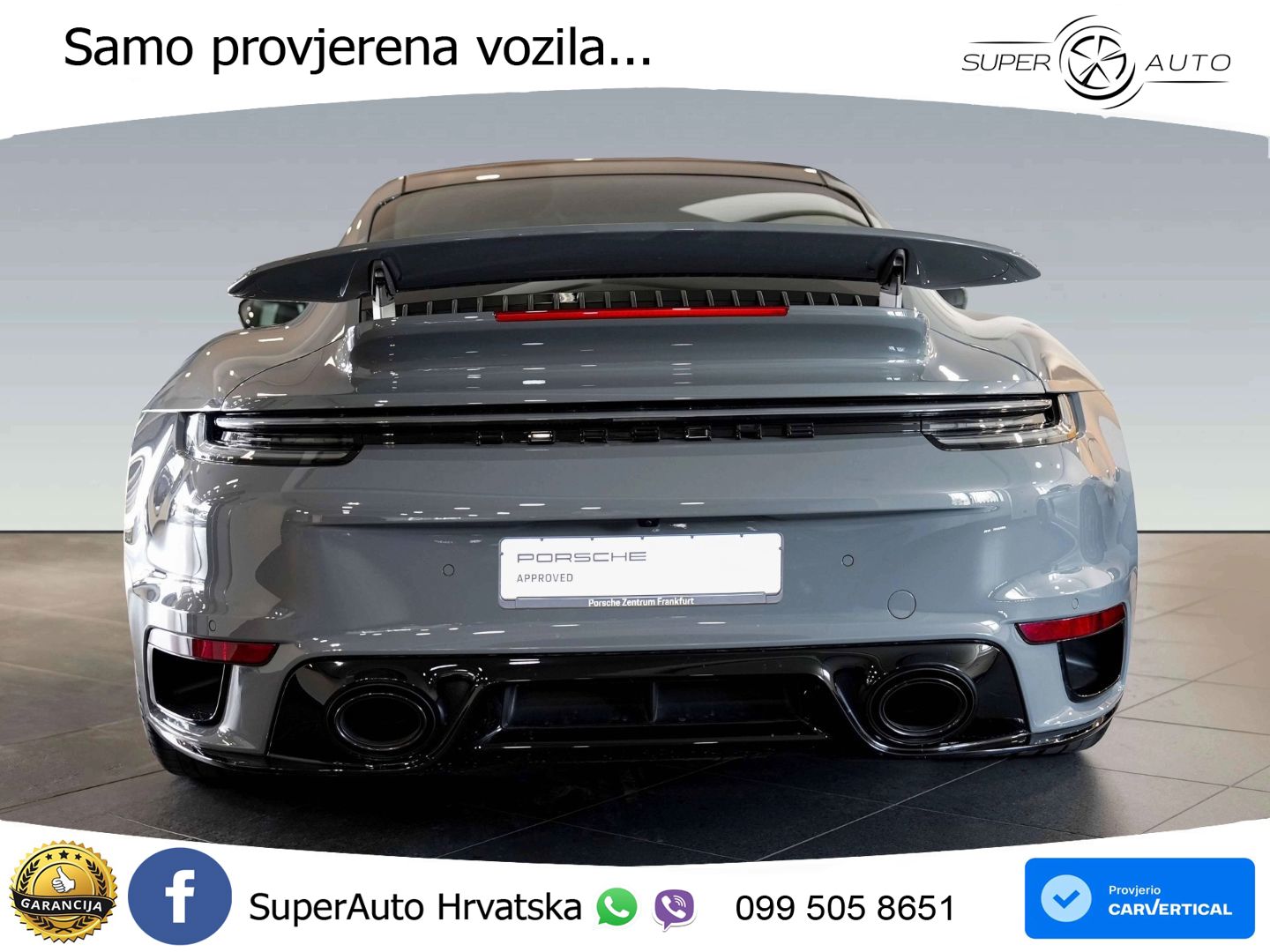 Porsche 911 Turbo S 3.8 (650 KS) PDK LED+GR SJED+ACC