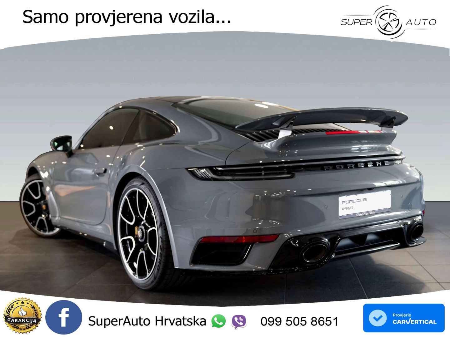 Porsche 911 Turbo S 3.8 (650 KS) PDK LED+GR SJED+ACC