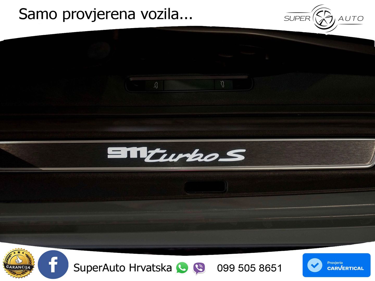Porsche 911 Turbo S 3.8 (650 KS) PDK LED+GR SJED+ACC