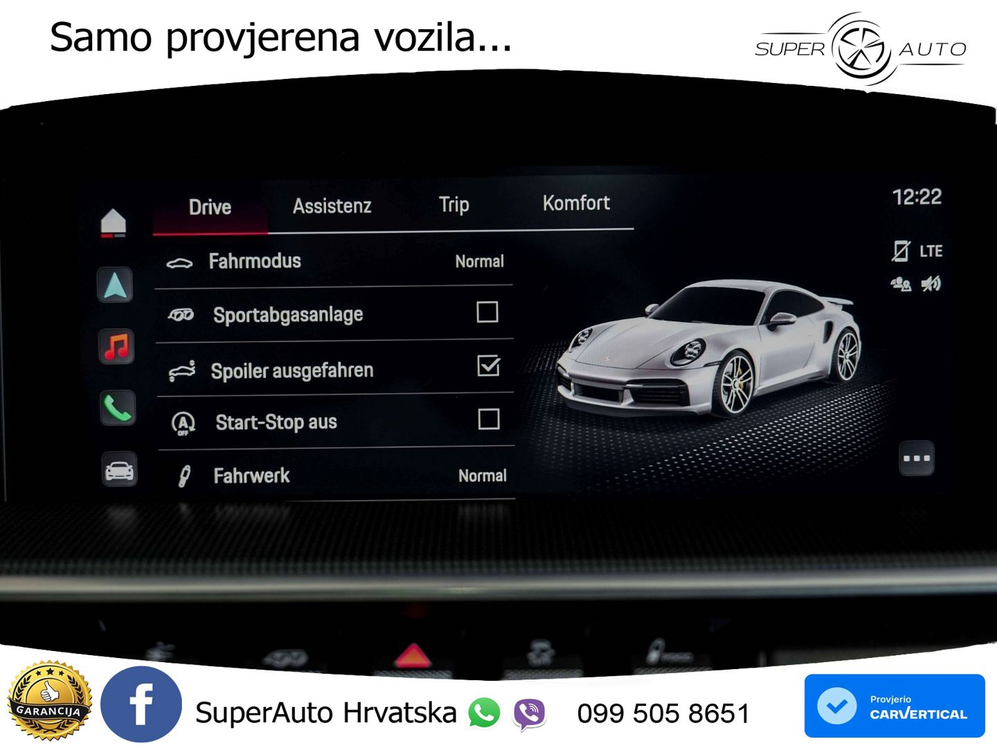 Porsche 911 Turbo S 3.8 (650 KS) PDK LED+GR SJED+ACC