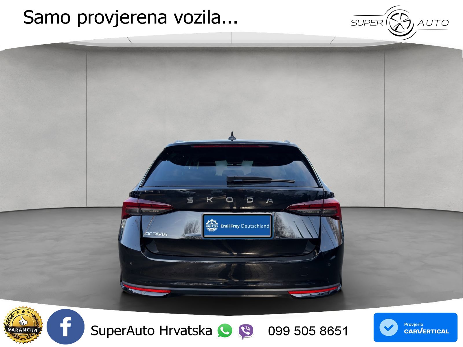 Škoda Octavia Combi 1.5 TSI (150 KS) DSG LED+GR SJED+ACC