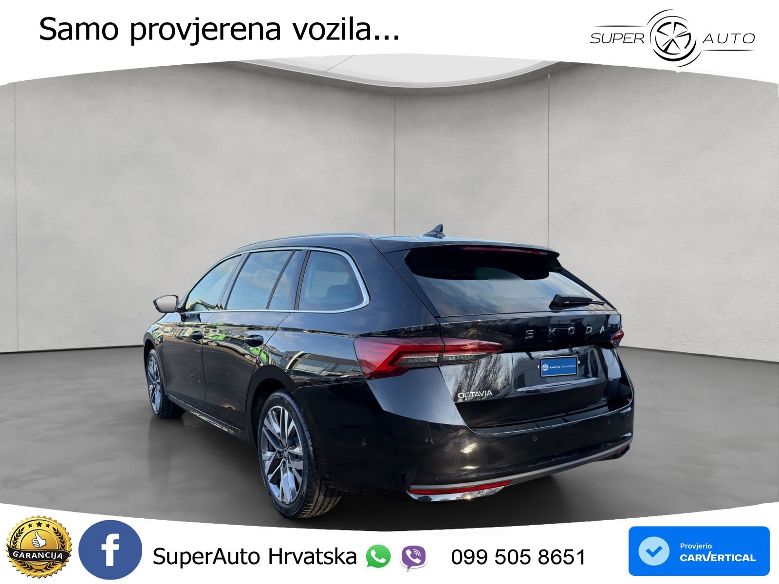 Škoda Octavia Combi 1.5 TSI (150 KS) DSG LED+GR SJED+ACC