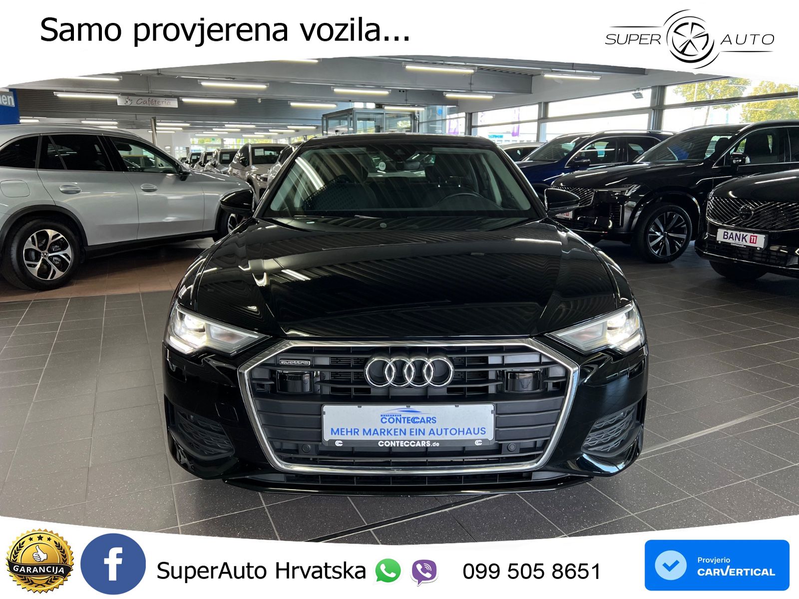 Audi A6 50 TFSIe (299 KS) quattro ultra S tronic LED+GR SJED+ACC