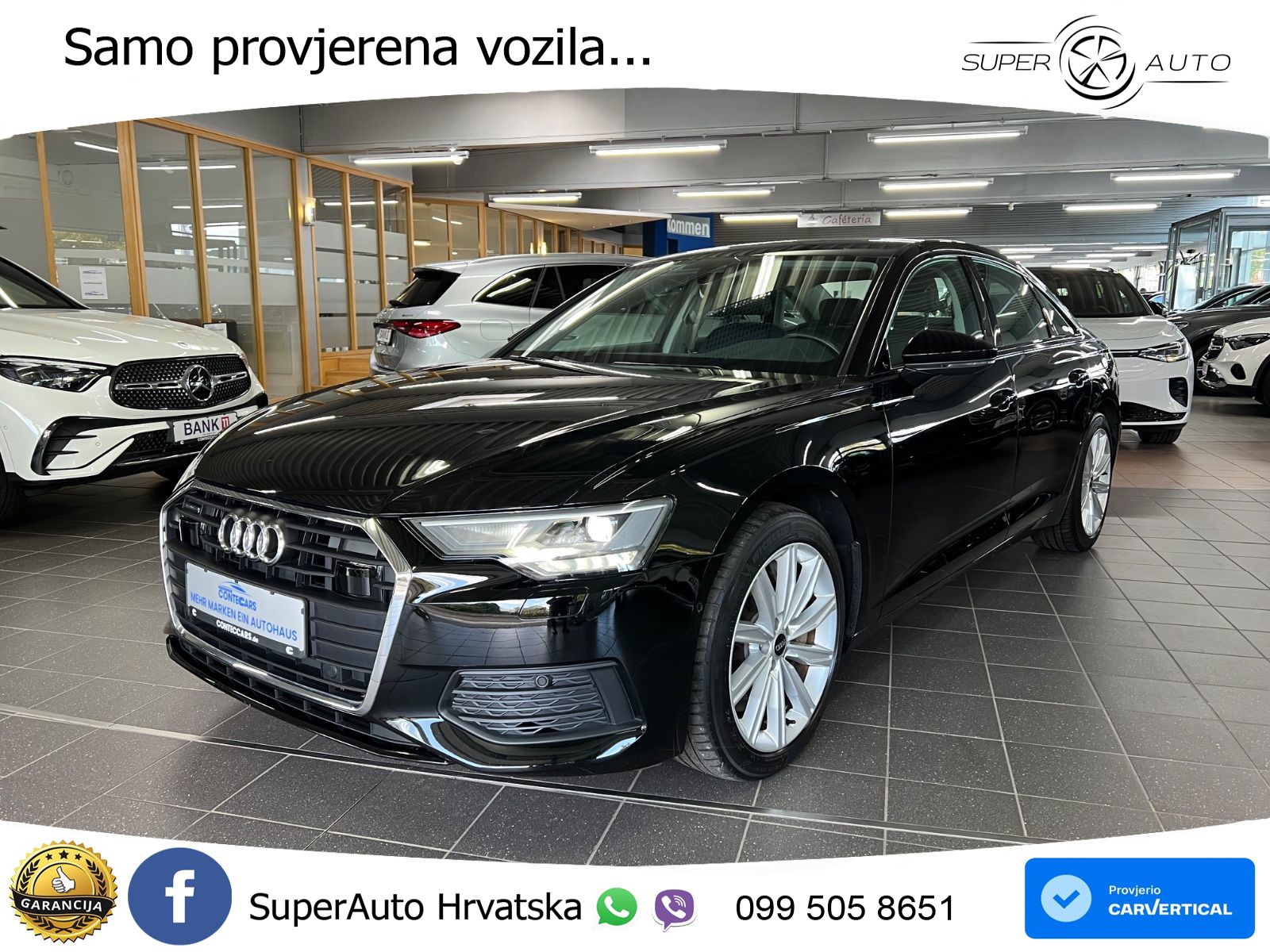 Audi A6 50 TFSIe (299 KS) quattro ultra S tronic LED+GR SJED+ACC