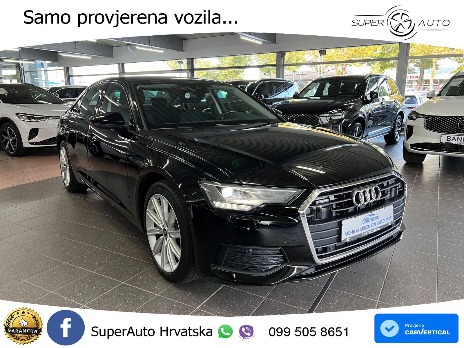 Audi A6 50 TFSIe (299 KS) quattro ultra S tronic LED+GR SJED+ACC