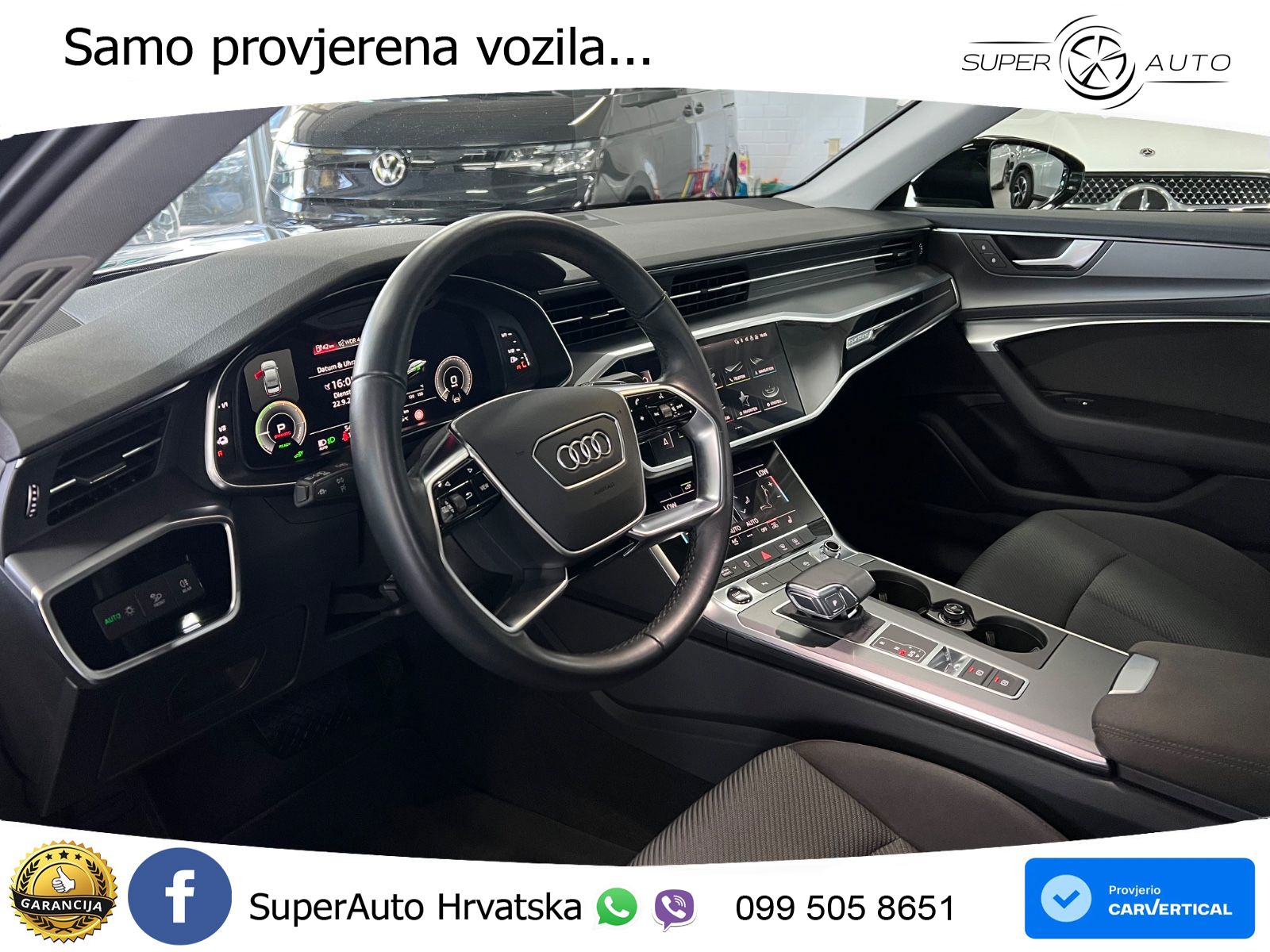 Audi A6 50 TFSIe (299 KS) quattro ultra S tronic LED+GR SJED+ACC