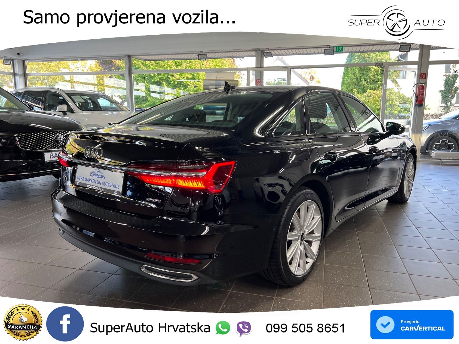 Audi A6 50 TFSIe (299 KS) quattro ultra S tronic LED+GR SJED+ACC