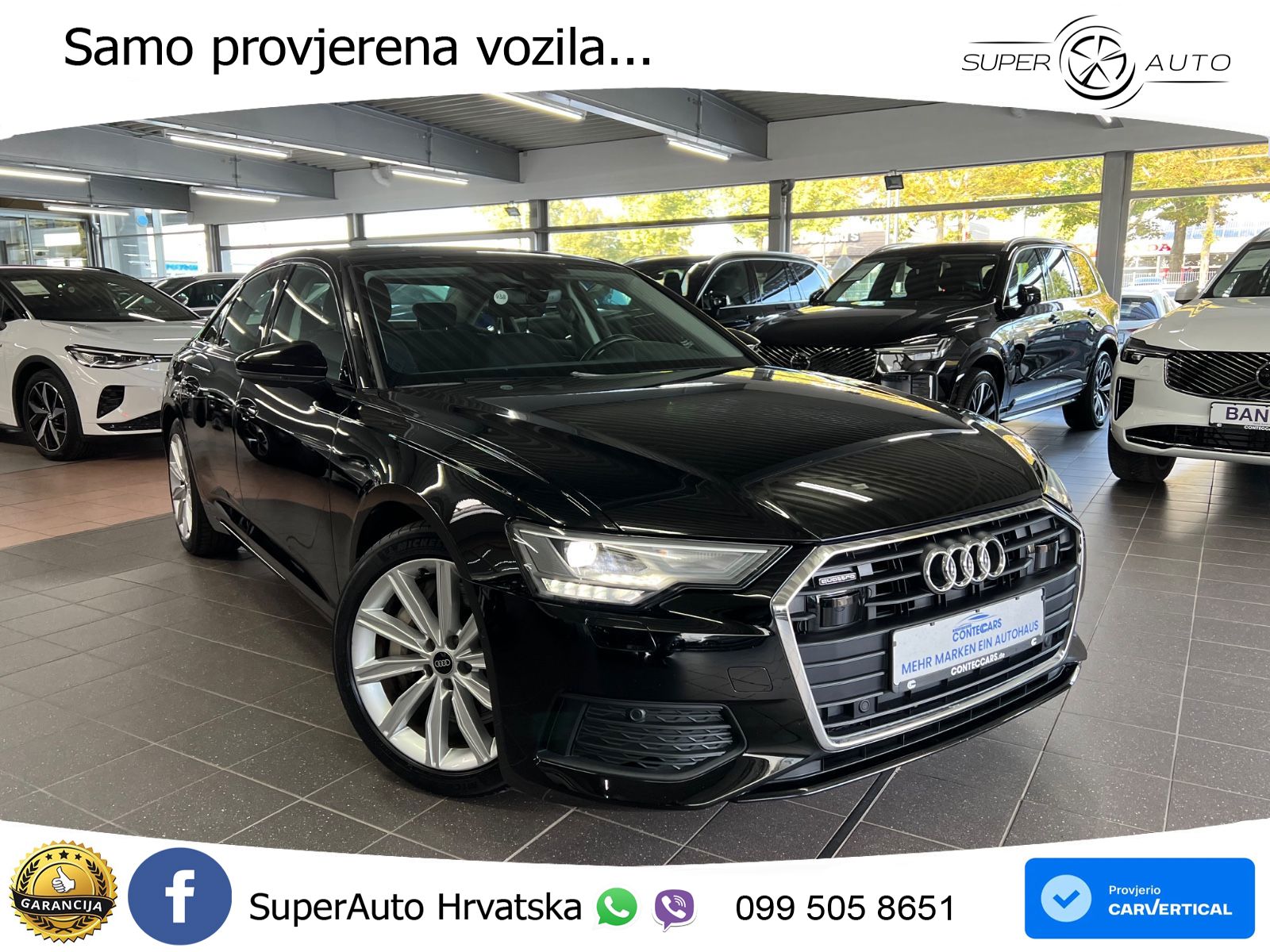 Audi A6 50 TFSIe (299 KS) quattro ultra S tronic LED+GR SJED+ACC
