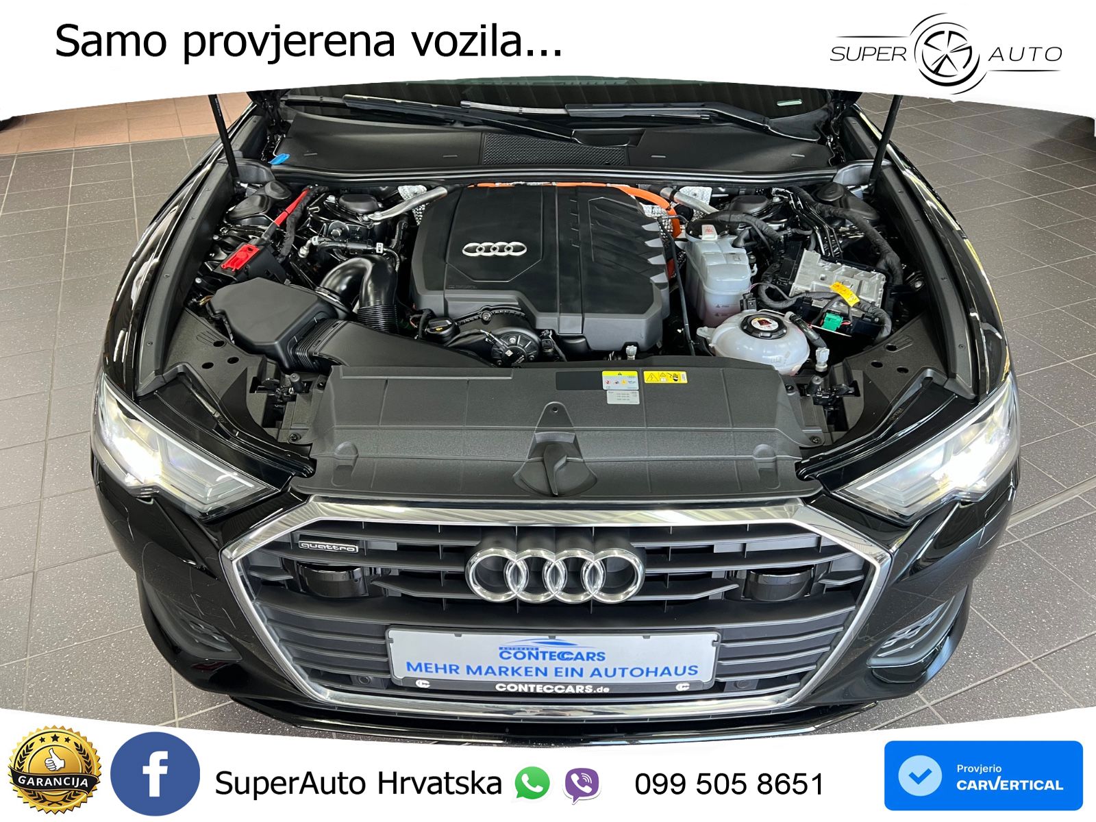 Audi A6 50 TFSIe (299 KS) quattro ultra S tronic LED+GR SJED+ACC