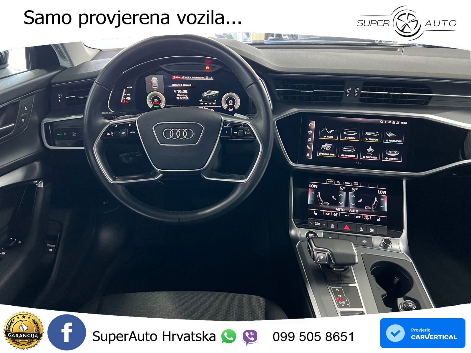 Audi A6 50 TFSIe (299 KS) quattro ultra S tronic LED+GR SJED+ACC